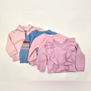 Girls Crewcuts sweatshirt bundle size 2t